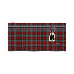 ScotsTee Shop Scottish MacLeay Clan Highland Kilt Sporran Tartan Beach Towel