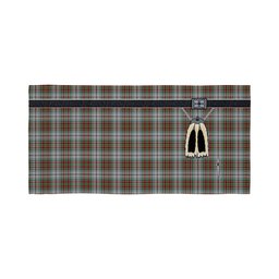 ScotsTee Shop Scottish MacBain Dress Clan Highland Kilt Sporran Tartan Beach Towel
