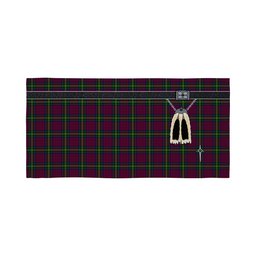 ScotsTee Shop Scottish MacGaugh Clan Highland Kilt Sporran Tartan Beach Towel
