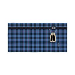 ScotsTee Shop Scottish MacKay Blue Clan Highland Kilt Sporran Tartan Beach Towel