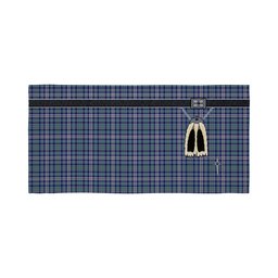 ScotsTee Shop Scottish MacHinery Dress Clan Highland Kilt Sporran Tartan Beach Towel