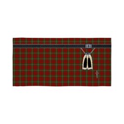 ScotsTee Shop Scottish Langlands Clan Highland Kilt Sporran Tartan Beach Towel
