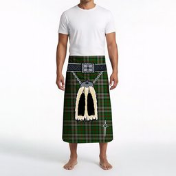 ScotsTee Shop Scottish MacNeish Hunting Clan Highland Kilt Sporran Tartan Beach Towel