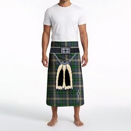 ScotsTee Shop Scottish MacDouall Clan Highland Kilt Sporran Tartan Beach Towel
