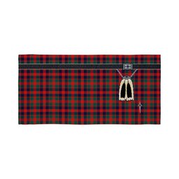 ScotsTee Shop Scottish MacGowan Modern Clan Highland Kilt Sporran Tartan Beach Towel