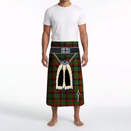 ScotsTee Shop Scottish MacNett Clan Highland Kilt Sporran Tartan Beach Towel