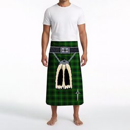ScotsTee Shop Scottish MacArthur Clan Highland Kilt Sporran Tartan Beach Towel