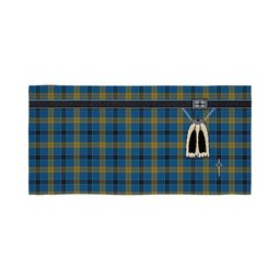 ScotsTee Shop Scottish Laing Clan Highland Kilt Sporran Tartan Beach Towel