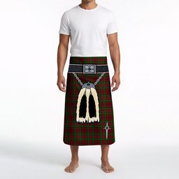 ScotsTee Shop Scottish Leighton Clan Highland Kilt Sporran Tartan Beach Towel