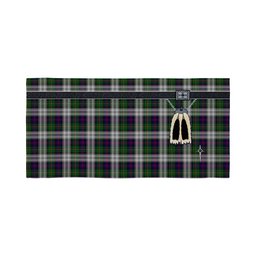 ScotsTee Shop Scottish MacCallum Dress Clan Highland Kilt Sporran Tartan Beach Towel