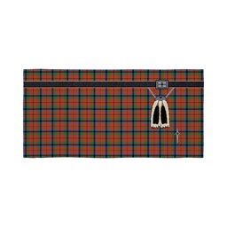 ScotsTee Shop Scottish Macnaghten Ancient Clan Highland Kilt Sporran Tartan Beach Towel