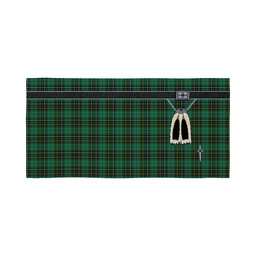 ScotsTee Shop Scottish MacAlpin Ancient Clan Highland Kilt Sporran Tartan Beach Towel