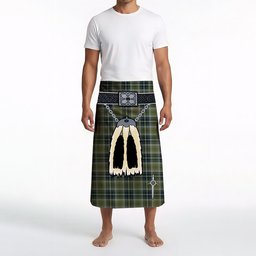 ScotsTee Shop Scottish MacBean Hunting Clan Highland Kilt Sporran Tartan Beach Towel