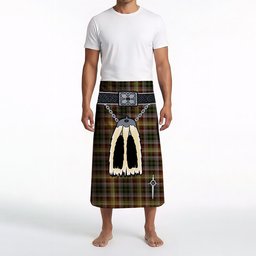 ScotsTee Shop Scottish MacKay of Strathnaver Clan Highland Kilt Sporran Tartan Beach Towel