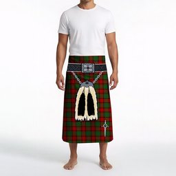 ScotsTee Shop Scottish MacPhail Clan Highland Kilt Sporran Tartan Beach Towel