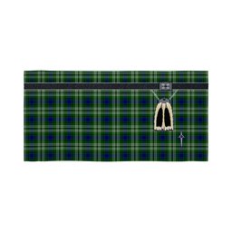 ScotsTee Shop Scottish Learmonth Clan Highland Kilt Sporran Tartan Beach Towel