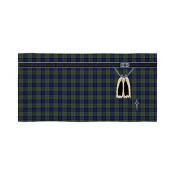 ScotsTee Shop Scottish MacLaren Clan Highland Kilt Sporran Tartan Beach Towel