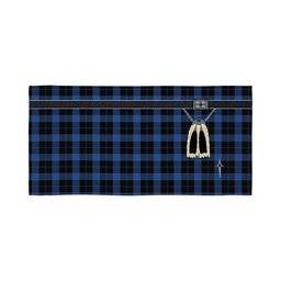 ScotsTee Shop Scottish Lynn Clan Highland Kilt Sporran Tartan Beach Towel