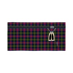 ScotsTee Shop Scottish Logan Modern Clan Highland Kilt Sporran Tartan Beach Towel