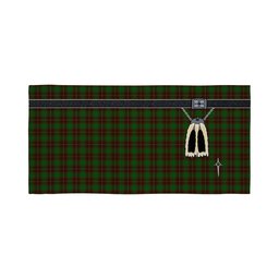 ScotsTee Shop Scottish MacFie Hunting Clan Highland Kilt Sporran Tartan Beach Towel