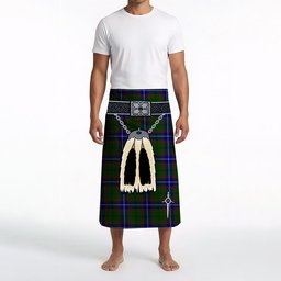 ScotsTee Shop Scottish Lee Clan Highland Kilt Sporran Tartan Beach Towel
