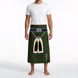 ScotsTee Shop Scottish MacIntosh Hunting Clan Highland Kilt Sporran Tartan Beach Towel
