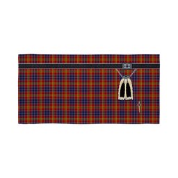 ScotsTee Shop Scottish Lermontov Clan Highland Kilt Sporran Tartan Beach Towel