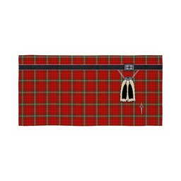 ScotsTee Shop Scottish MacLay Modern Clan Highland Kilt Sporran Tartan Beach Towel