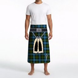ScotsTee Shop Scottish MacNeil of Barra Clan Highland Kilt Sporran Tartan Beach Towel