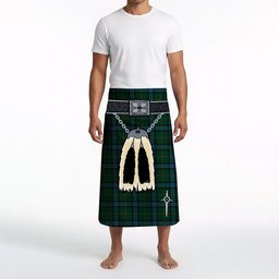 ScotsTee Shop Scottish Mackie Clan Highland Kilt Sporran Tartan Beach Towel