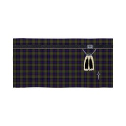 ScotsTee Shop Scottish MacLellan Clan Highland Kilt Sporran Tartan Beach Towel