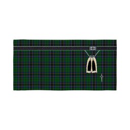 ScotsTee Shop Scottish MacAlpine 1906 Clan Highland Kilt Sporran Tartan Beach Towel