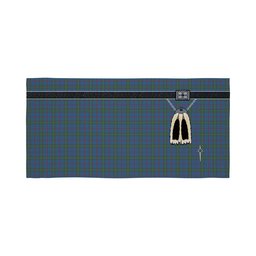 ScotsTee Shop Scottish Norris (Norreys) Modern Clan Highland Kilt Sporran Tartan Beach Towel