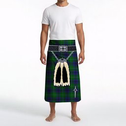 ScotsTee Shop Scottish Oliphant Clan Highland Kilt Sporran Tartan Beach Towel