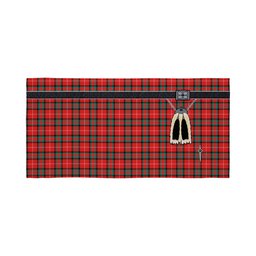 ScotsTee Shop Scottish Stuart of Bute SC Clan Highland Kilt Sporran Tartan Beach Towel