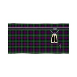 ScotsTee Shop Scottish Wilson Clan Highland Kilt Sporran Tartan Beach Towel