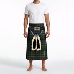 ScotsTee Shop Scottish Thomson Hunting Clan Highland Kilt Sporran Tartan Beach Towel