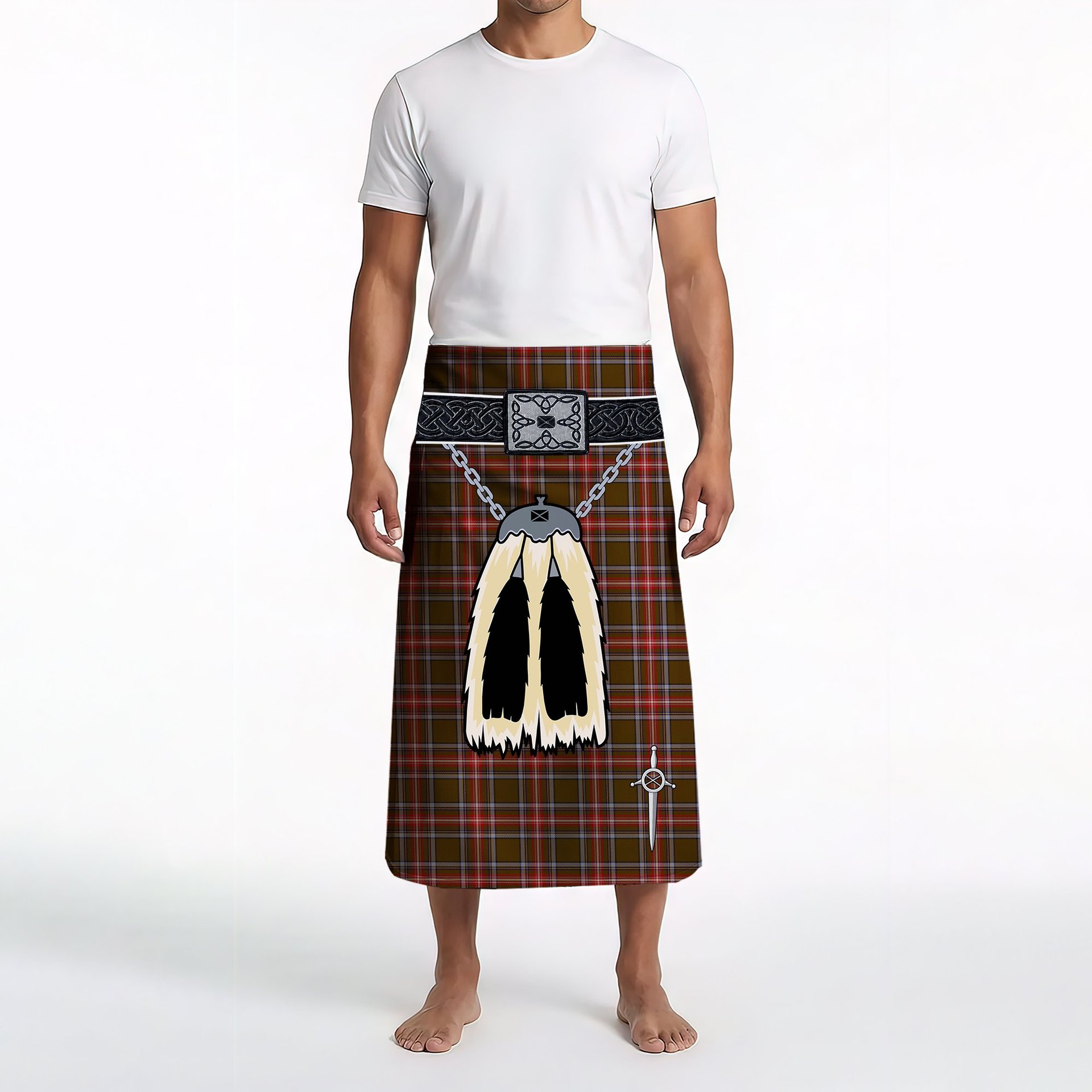 ScotsTee Shop Scottish Sellers Clan Highland Kilt Sporran Tartan Beach Towel