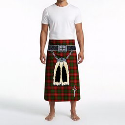 ScotsTee Shop Scottish Nisbet Clan Highland Kilt Sporran Tartan Beach Towel