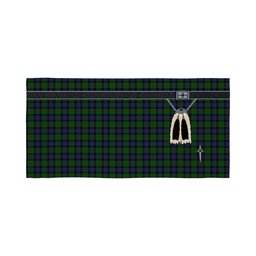 ScotsTee Shop Scottish Ogilvie of Inverarity VS 2 Clan Highland Kilt Sporran Tartan Beach Towel