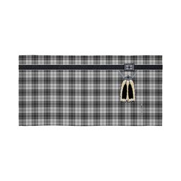 ScotsTee Shop Scottish Sandilands Grey Clan Highland Kilt Sporran Tartan Beach Towel