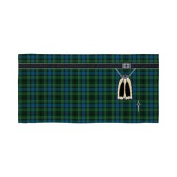 ScotsTee Shop Scottish O_Donohue Clan Highland Kilt Sporran Tartan Beach Towel