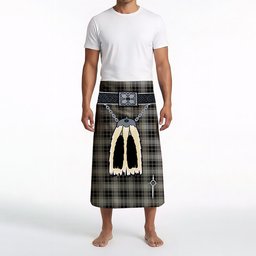 ScotsTee Shop Scottish O_Sullivan-Beare Clan Highland Kilt Sporran Tartan Beach Towel