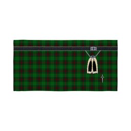 ScotsTee Shop Scottish Orrock Clan Highland Kilt Sporran Tartan Beach Towel