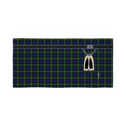 ScotsTee Shop Scottish Paterson Dalgleish Version Clan Highland Kilt Sporran Tartan Beach Towel