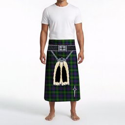 ScotsTee Shop Scottish Maresh Clan Highland Kilt Sporran Tartan Beach Towel