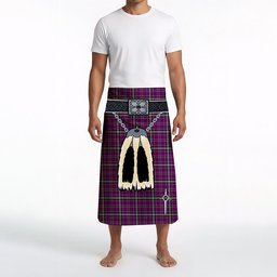 ScotsTee Shop Scottish Regan Clan Highland Kilt Sporran Tartan Beach Towel