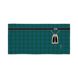 ScotsTee Shop Scottish Mayhew Clan Highland Kilt Sporran Tartan Beach Towel
