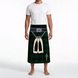 ScotsTee Shop Scottish Rob Roy Hunting Clan Highland Kilt Sporran Tartan Beach Towel