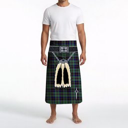 ScotsTee Shop Scottish Stephenson Clan Highland Kilt Sporran Tartan Beach Towel